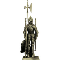 Камінний набір Flamma Лицар Золотий 45S