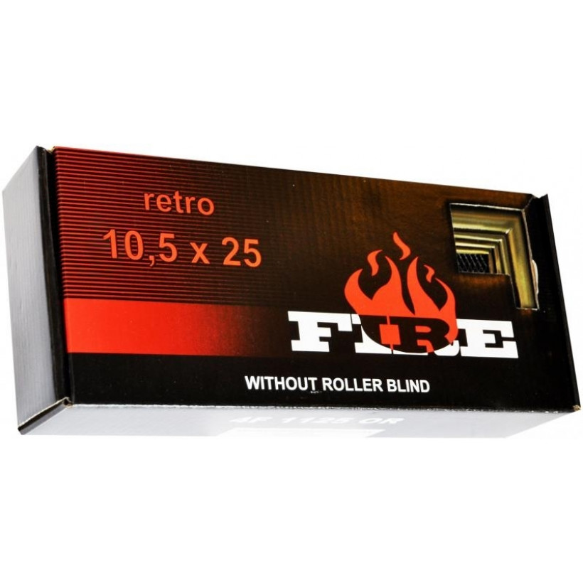 Решітка камінна 4FIRE 10,5x25 ретро