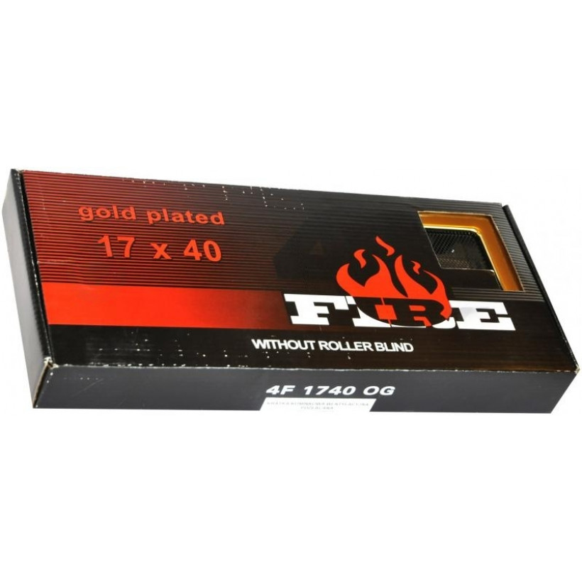 Решітка камінна 4FIRE 17х40 золото