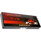 Решітка камінна 4FIRE 17х50 Golden black