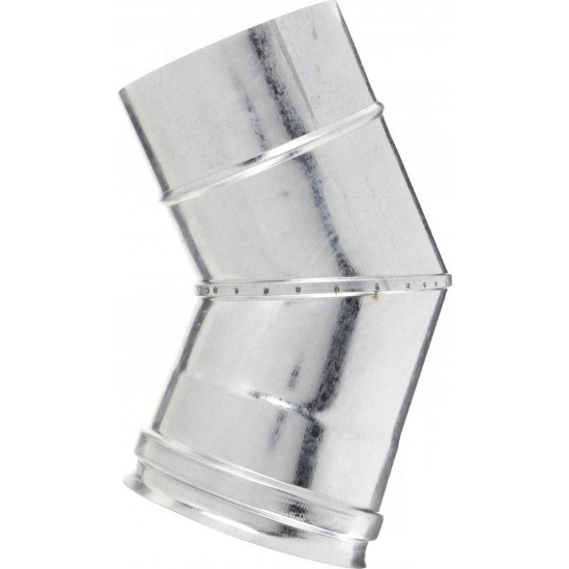 Коліно моно 0,55 мм оц Ф120 мм 45° Versia-Lux