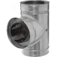 Трійник термо 1 мм нерж/оц Ф160/220 мм 87° Versia-Lux