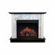 Каминокомплект ASTRA FLAME Аризона white