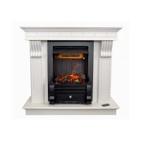 Каминокомплект ASTRA FLAME Гелиос White + Прометей