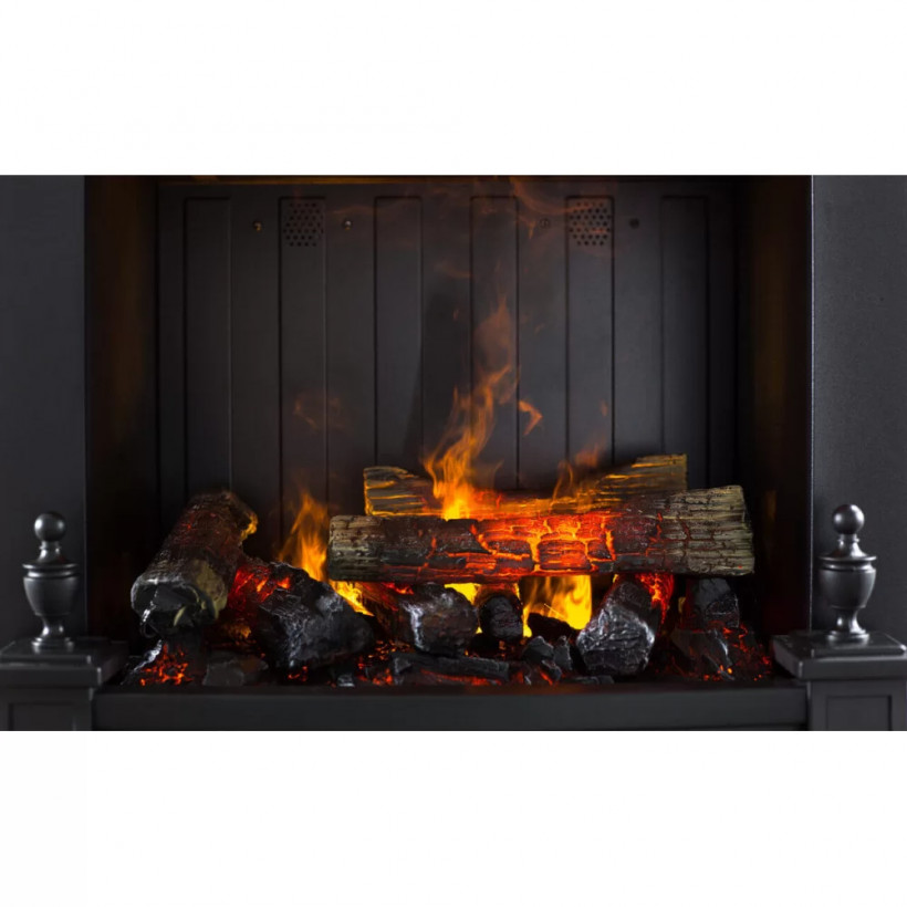 Каминокомплект ASTRA FLAME Гелиос White + Прометей