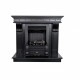 Каминокомплект ASTRA FLAME Гермес Black + Прометей