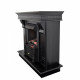 Каминокомплект ASTRA FLAME Гермес Black + Прометей