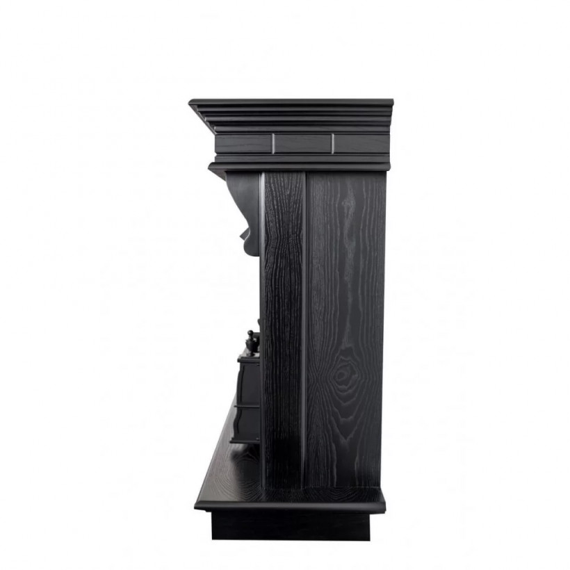 Каминокомплект ASTRA FLAME Гермес Black + Прометей