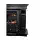 Каминокомплект ASTRA FLAME Гермес Black + Прометей