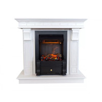 Каминокомплект ASTRA FLAME Гермес White + Прометей