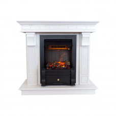 Каминокомплект ASTRA FLAME Гермес White + Прометей