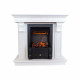 Каминокомплект ASTRA FLAME Гермес White + Прометей