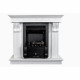 Каминокомплект ASTRA FLAME Гермес White + Прометей