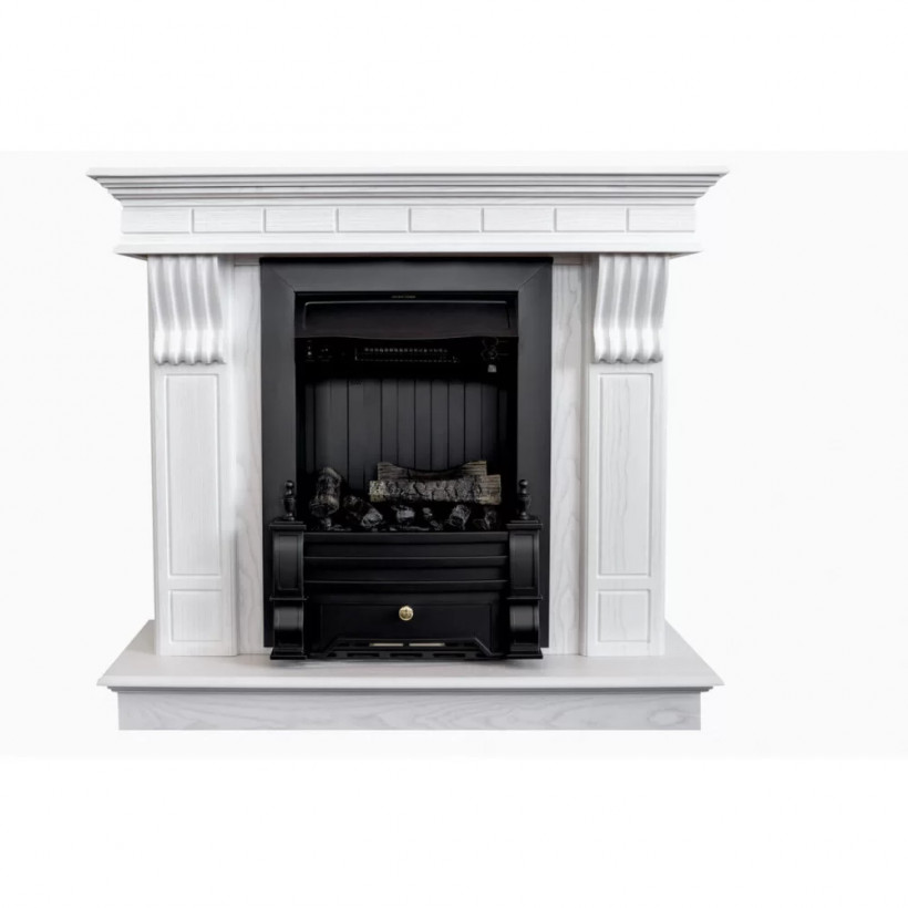 Каминокомплект ASTRA FLAME Гермес White + Прометей