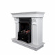 Каминокомплект ASTRA FLAME Гермес White + Прометей