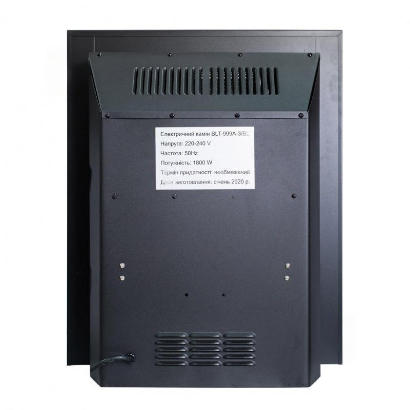 Камин электрический BonFire INVER BLACK
