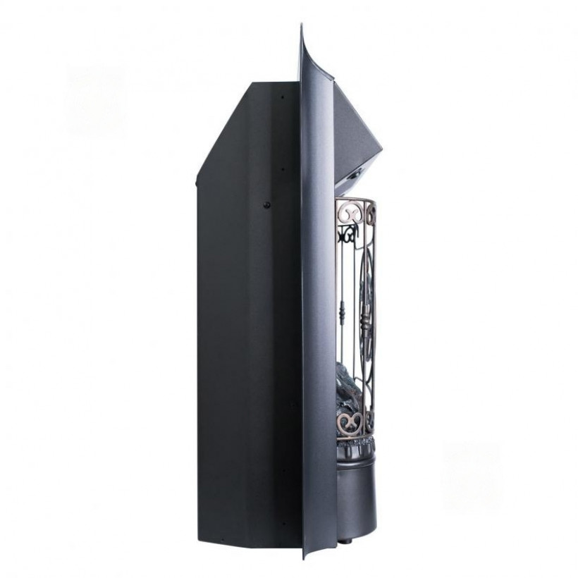 Камин электрический BonFire INVER BLACK