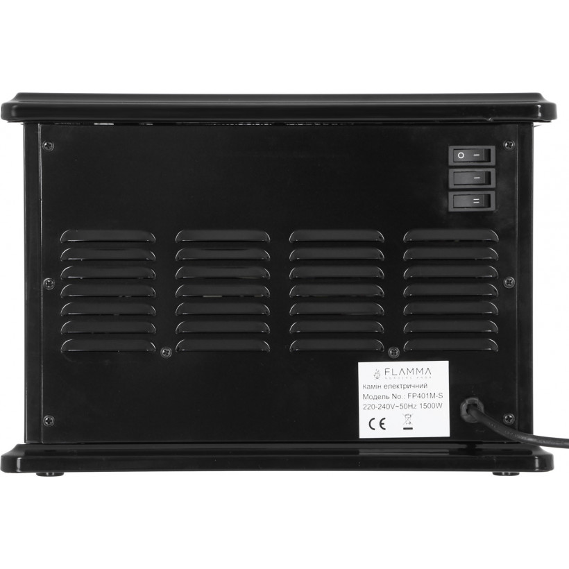 Камін електричний Flamma FP401M-S