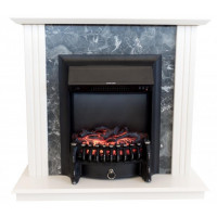 Каминокомплект ASTRA FLAME Делавер black + HORTON BLACK