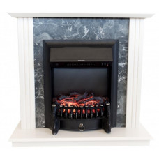 Каминокомплект ASTRA FLAME Делавер black + HORTON BLACK