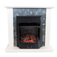 Камінокомплект ASTRA FLAME Делавер black + INVER BLACK