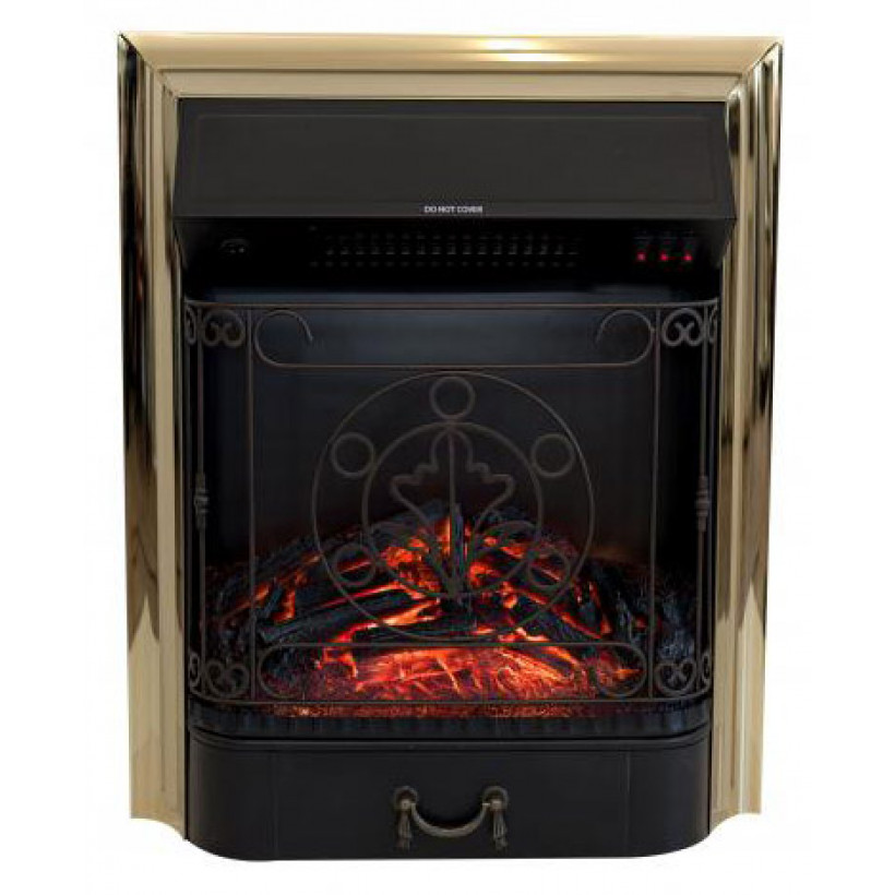 Каминокомплект ASTRA FLAME Делавер + INVER BRASS