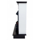 Каминокомплект ASTRA FLAME Иллинойс black + HORTON BLACK
