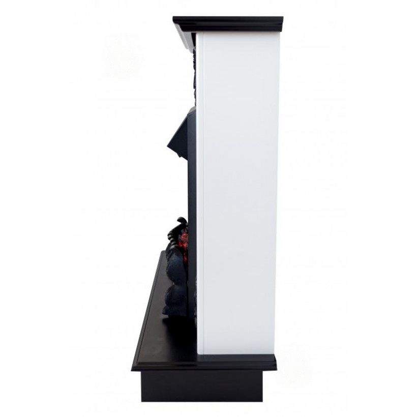 Каминокомплект ASTRA FLAME Иллинойс black + HORTON BLACK