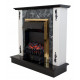 Каминокомплект ASTRA FLAME Иллинойс black + HORTON BRASS