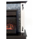 Каминокомплект ASTRA FLAME Иллинойс black + INVER BLACK