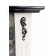 Каминокомплект ASTRA FLAME Иллинойс black + INVER BLACK