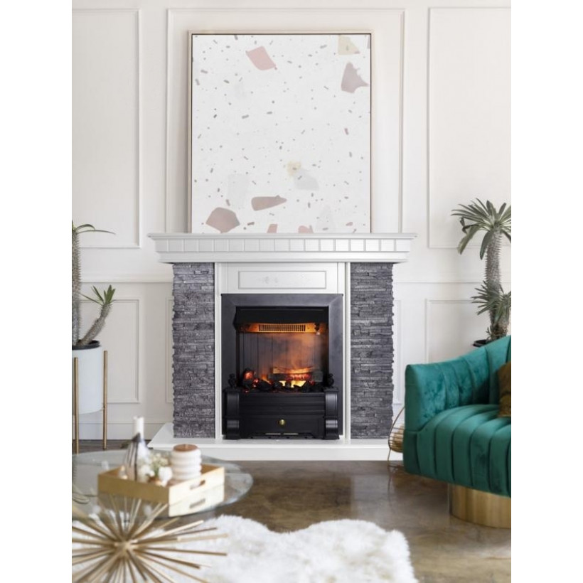 Каминокомплект ASTRA FLAME Манітоба Grey + Прометей