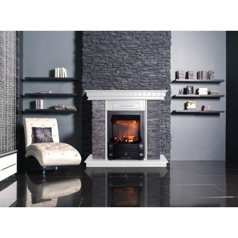 Каминокомплект ASTRA FLAME Манітоба Grey + Прометей