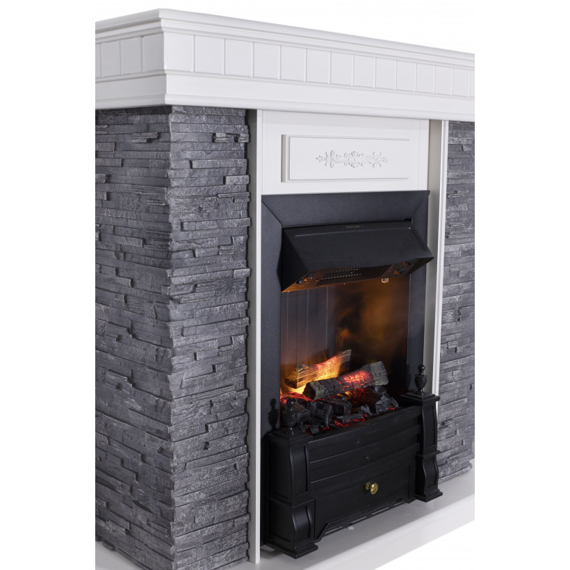 Каминокомплект ASTRA FLAME Манітоба Grey + Прометей