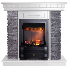 Каминокомплект ASTRA FLAME Манітоба Grey + Прометей