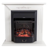 Каминокомплект ASTRA FLAME Мичиган + Inver Black