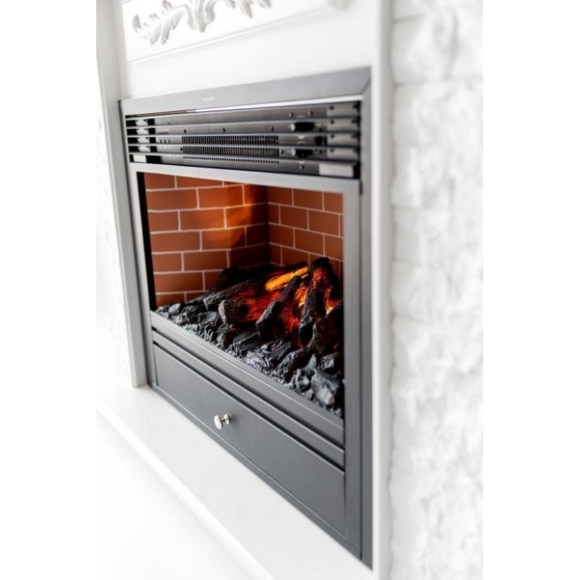 Камінокомплект ASTRA FLAME Нук White + Гефест