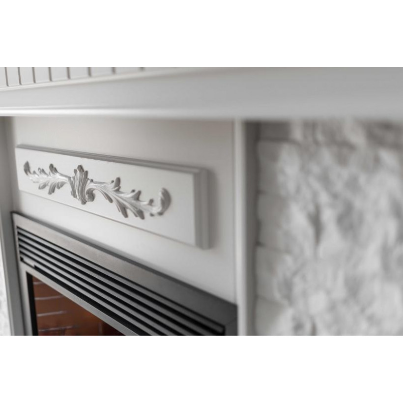 Камінокомплект ASTRA FLAME Нук White + Гефест