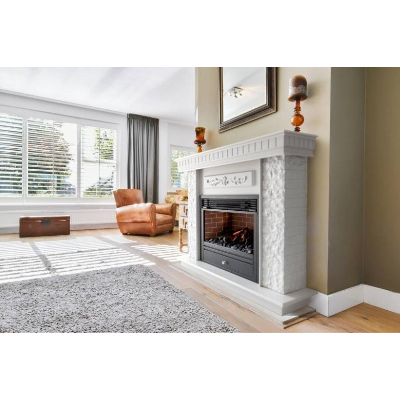 Камінокомплект ASTRA FLAME Нук White + Гефест