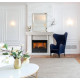 Камінокомплект ASTRA FLAME Нук White + Гефест