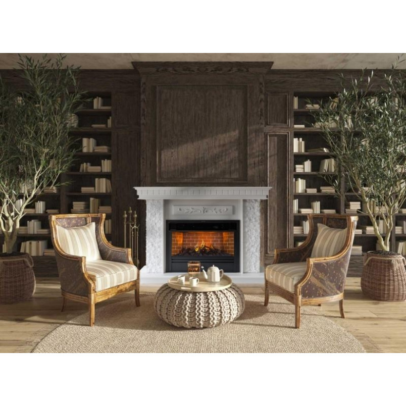 Камінокомплект ASTRA FLAME Нук White + Гефест