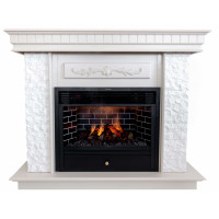 Камінокомплект ASTRA FLAME Нук White + Плутон