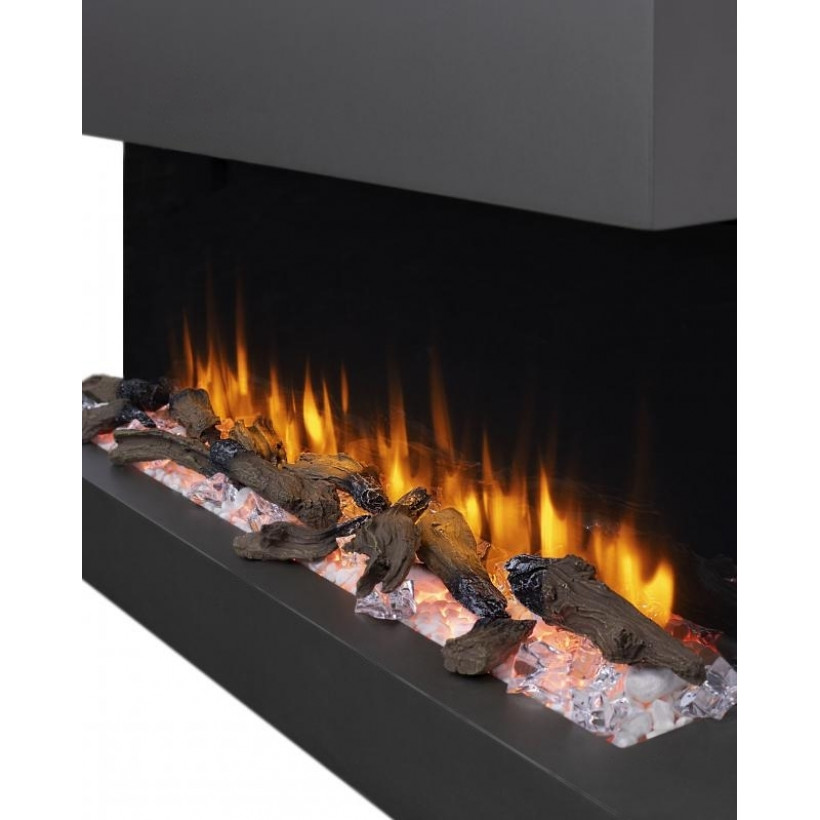 Каминокомплект ASTRA FLAME Нью-Йорк металлик
