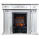 Каминокомплект ASTRA FLAME Сатурн White + Прометей