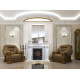 Каминокомплект ASTRA FLAME Сатурн White + Прометей