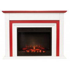 Каминокомплект ASTRA FLAME Техас красный