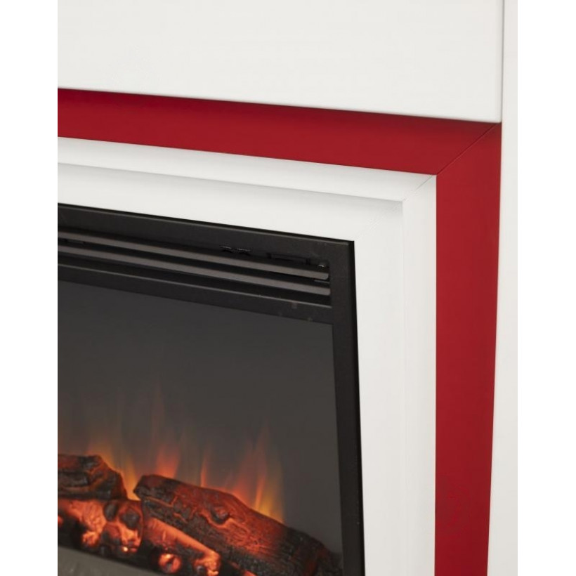 Каминокомплект ASTRA FLAME Техас красный