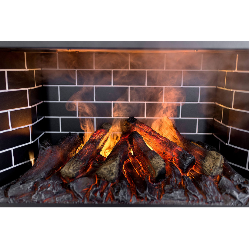 Каминокомплект ASTRA FLAME Юта Bronze + Плутон