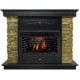 Каминокомплект ASTRA FLAME Юта Bronze + Плутон