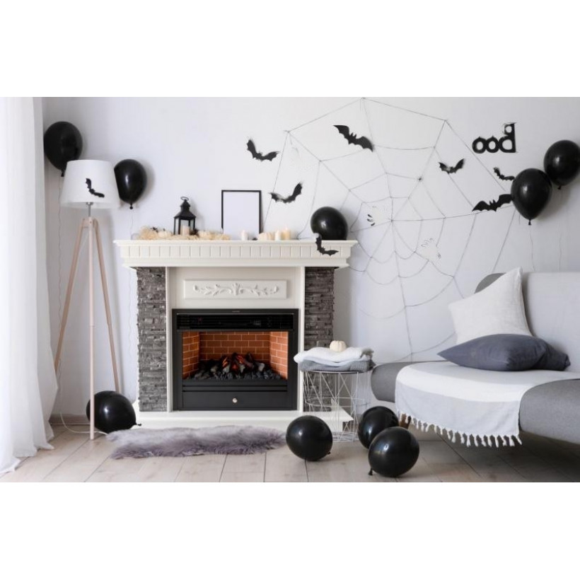 Каминокомплект ASTRA FLAME Манитоба Grey + Гефест